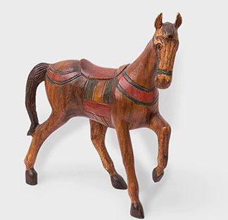 Wooden Horse for Table