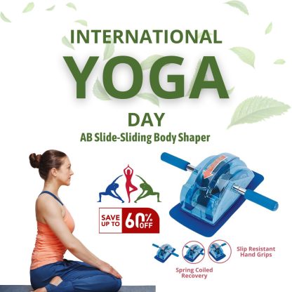 AB Slide-Sliding Body Shaper Exercise-Home Gym Workout Equipment for Sale